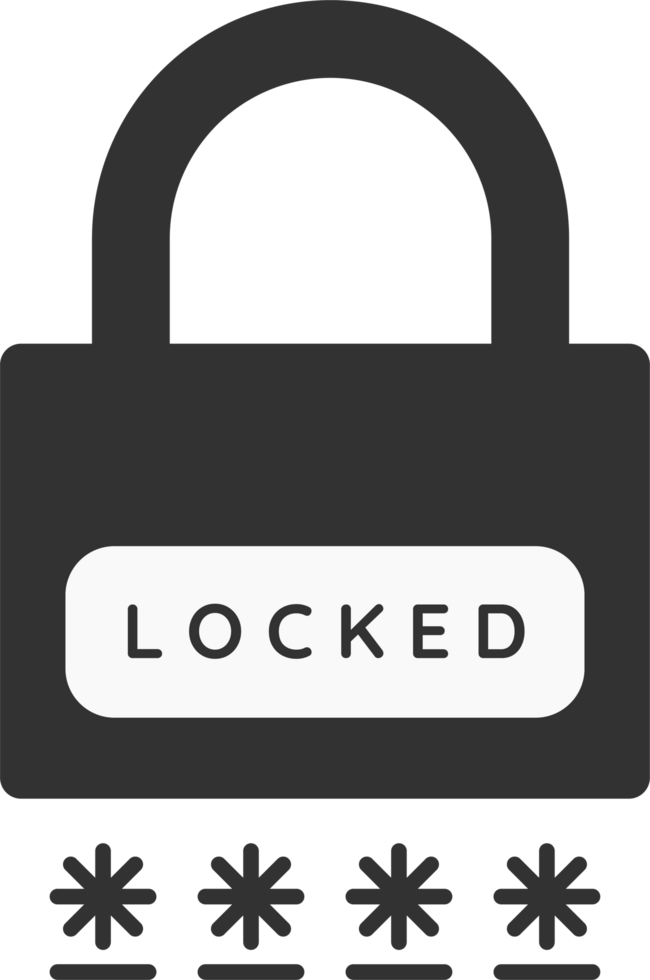 lock safety padlock png