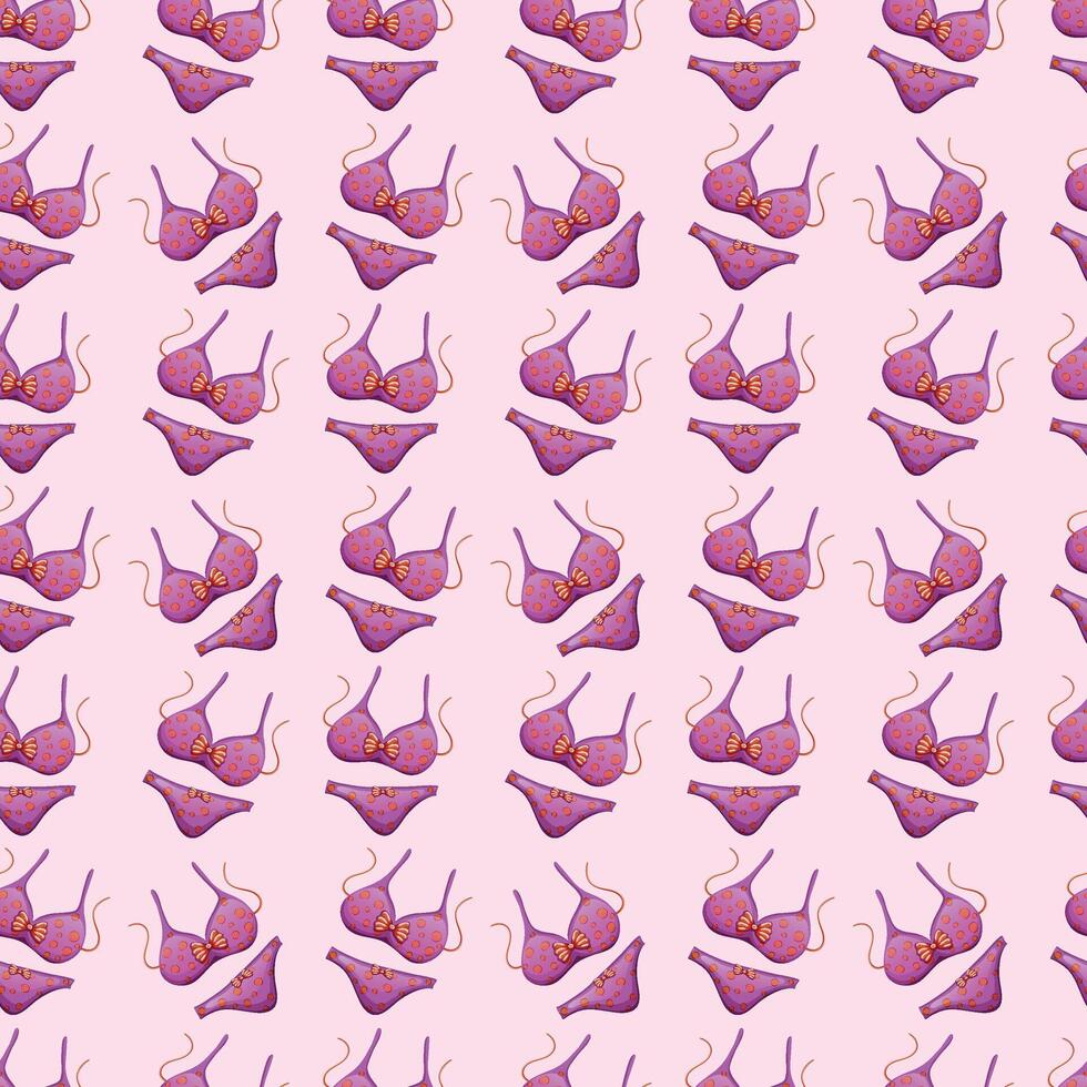 Women enjoying holiday seamless pattern vector