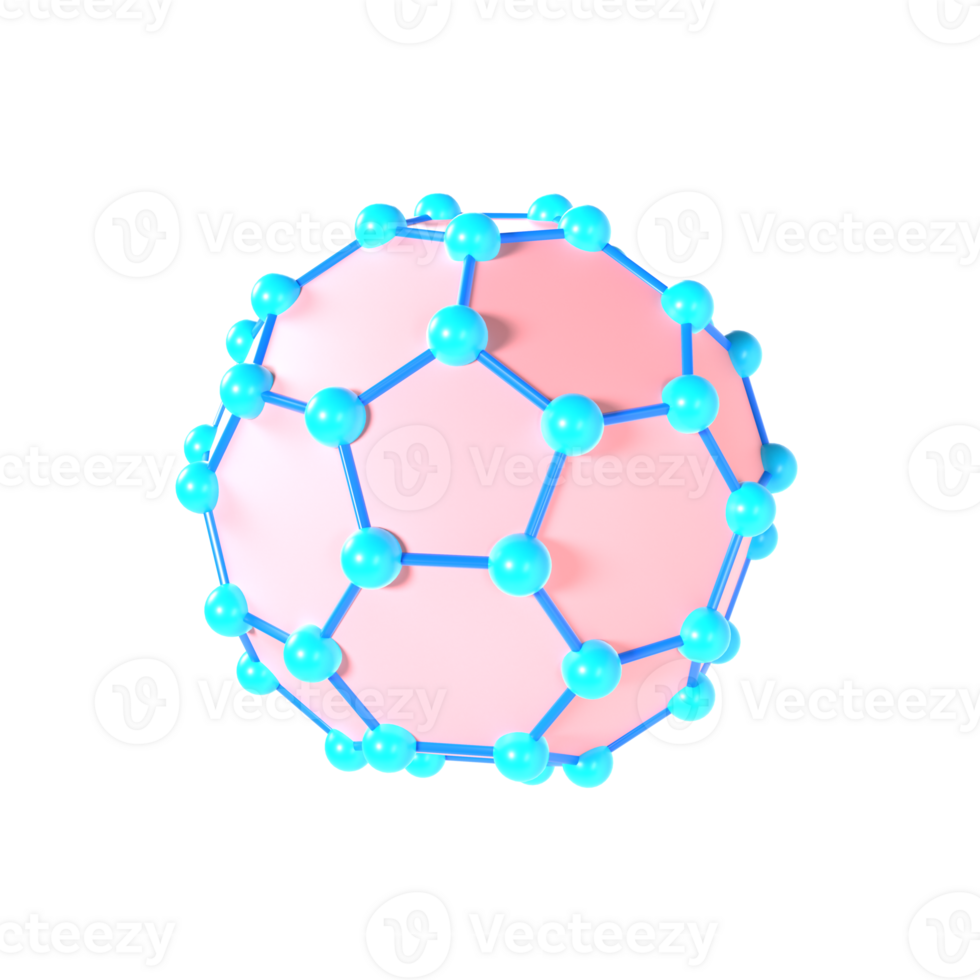 Science Ball isolated on transparent png