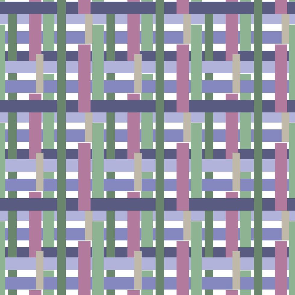 Angular Tiles Seamless Pattern Design vector