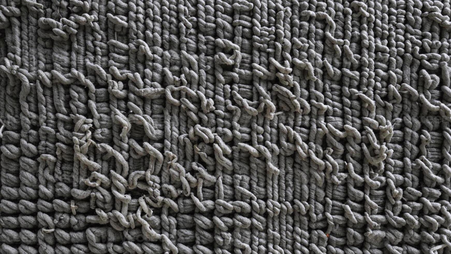 Generated Image grey wool texture photo