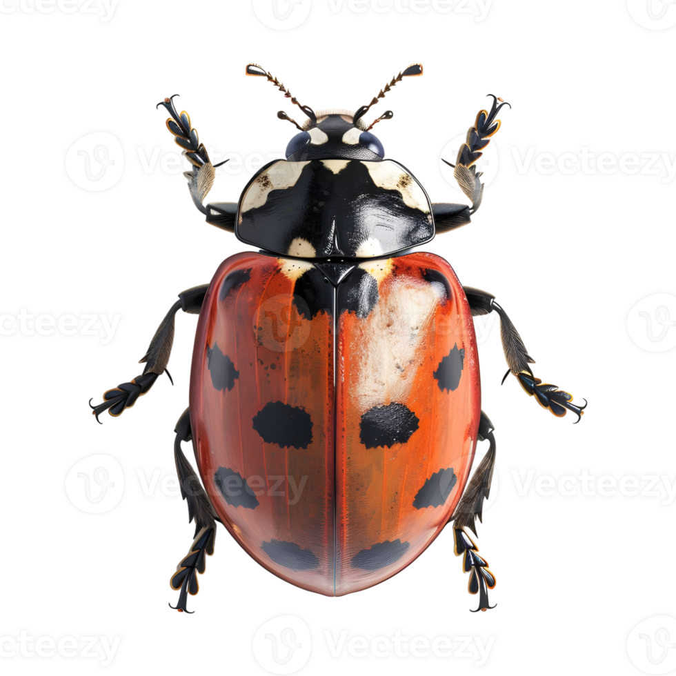 Ladybug on Transparent Background png