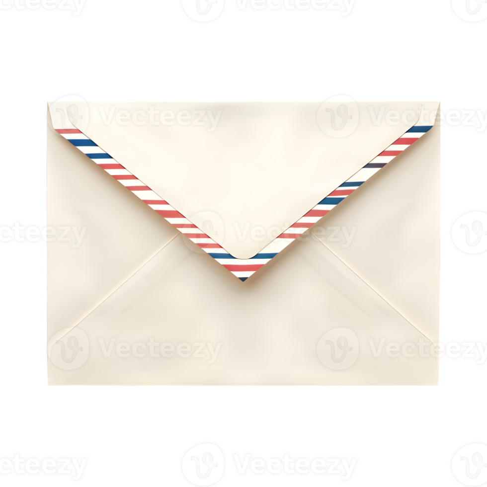 Mail Letter on Transparent Background png