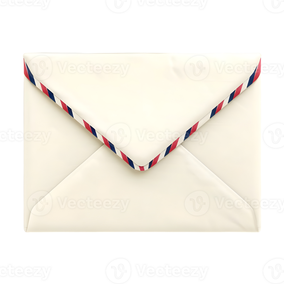 Mail Letter on Transparent Background png