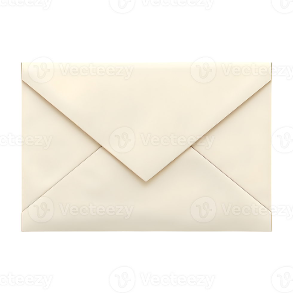 Mail Letter on Transparent Background png