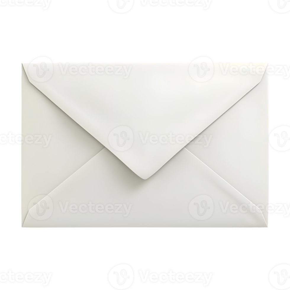 Mail Letter on Transparent Background png