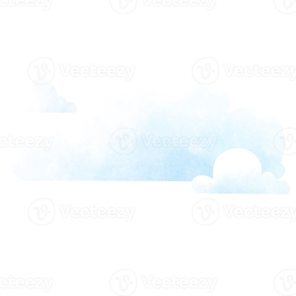 Blue sky with white clouds png