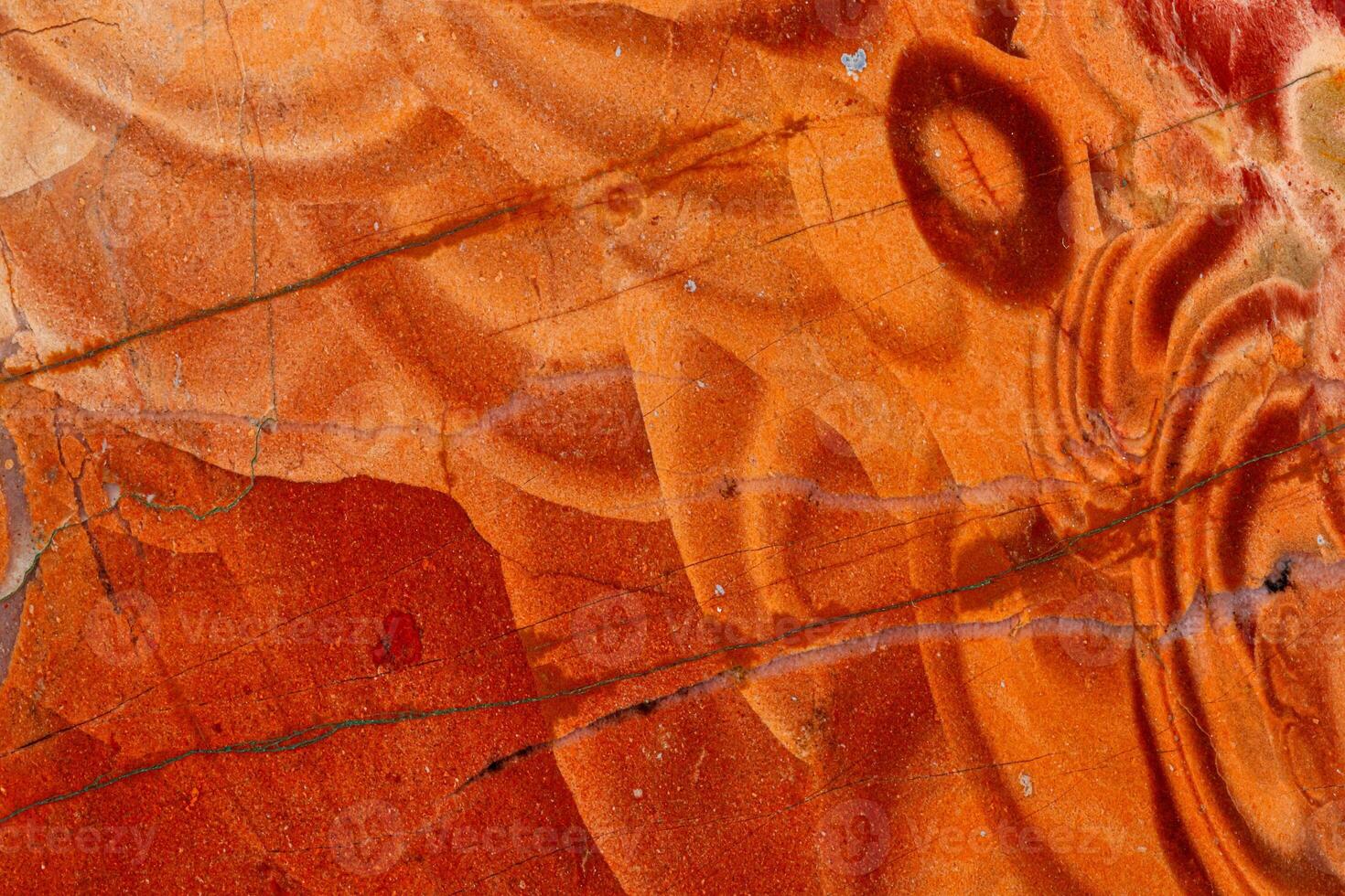 Macro stone Jasper mineral on white background photo