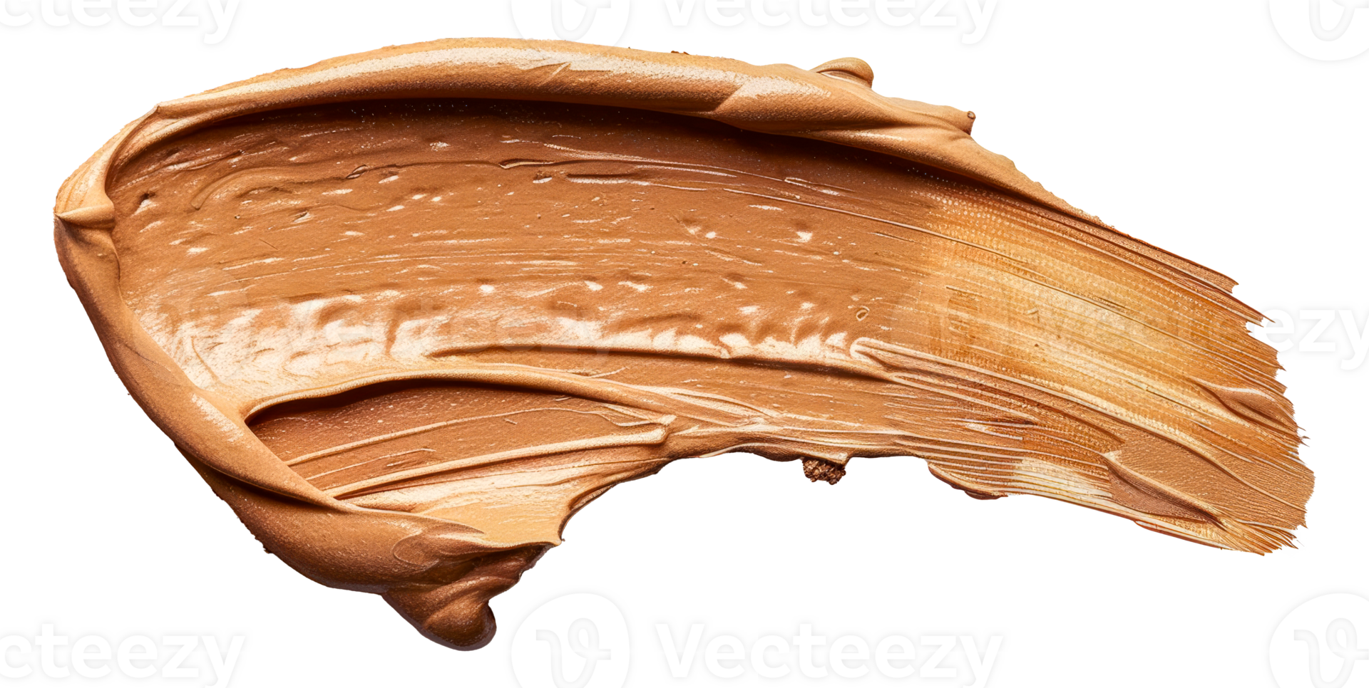 Texture Swatch of Smooth Chocolate Foundation Makeup png