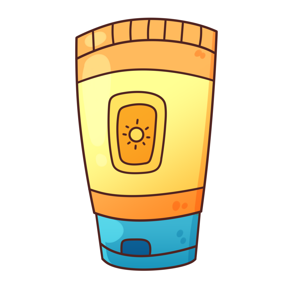 Suntan Lotion PNGs for Free Download