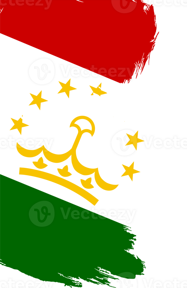 Tajikistan flag brush png