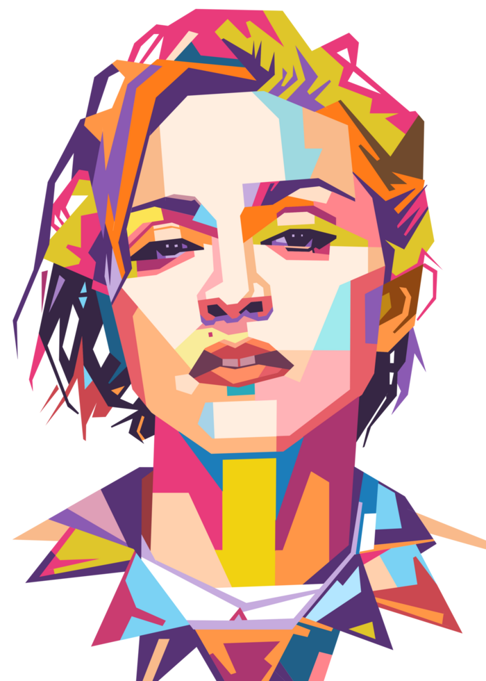 Madonna pop art style png