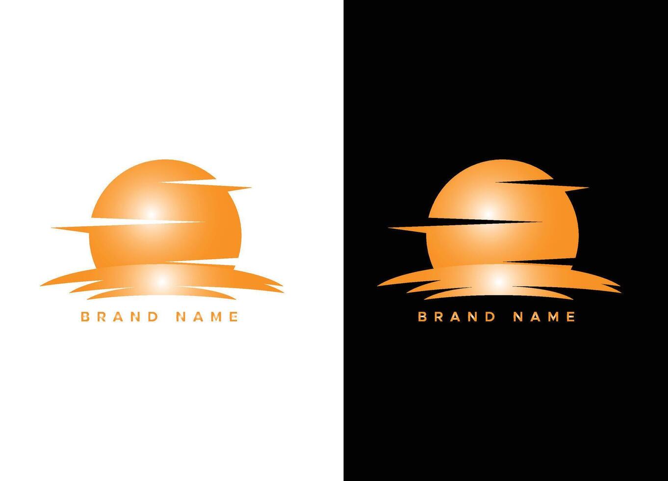 Sun Icon Logo design vector