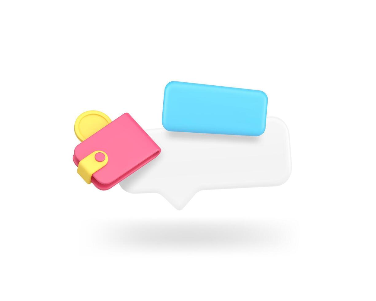 Cashback quick tips financial payment money refund guarantee service 3d icon realistic vector