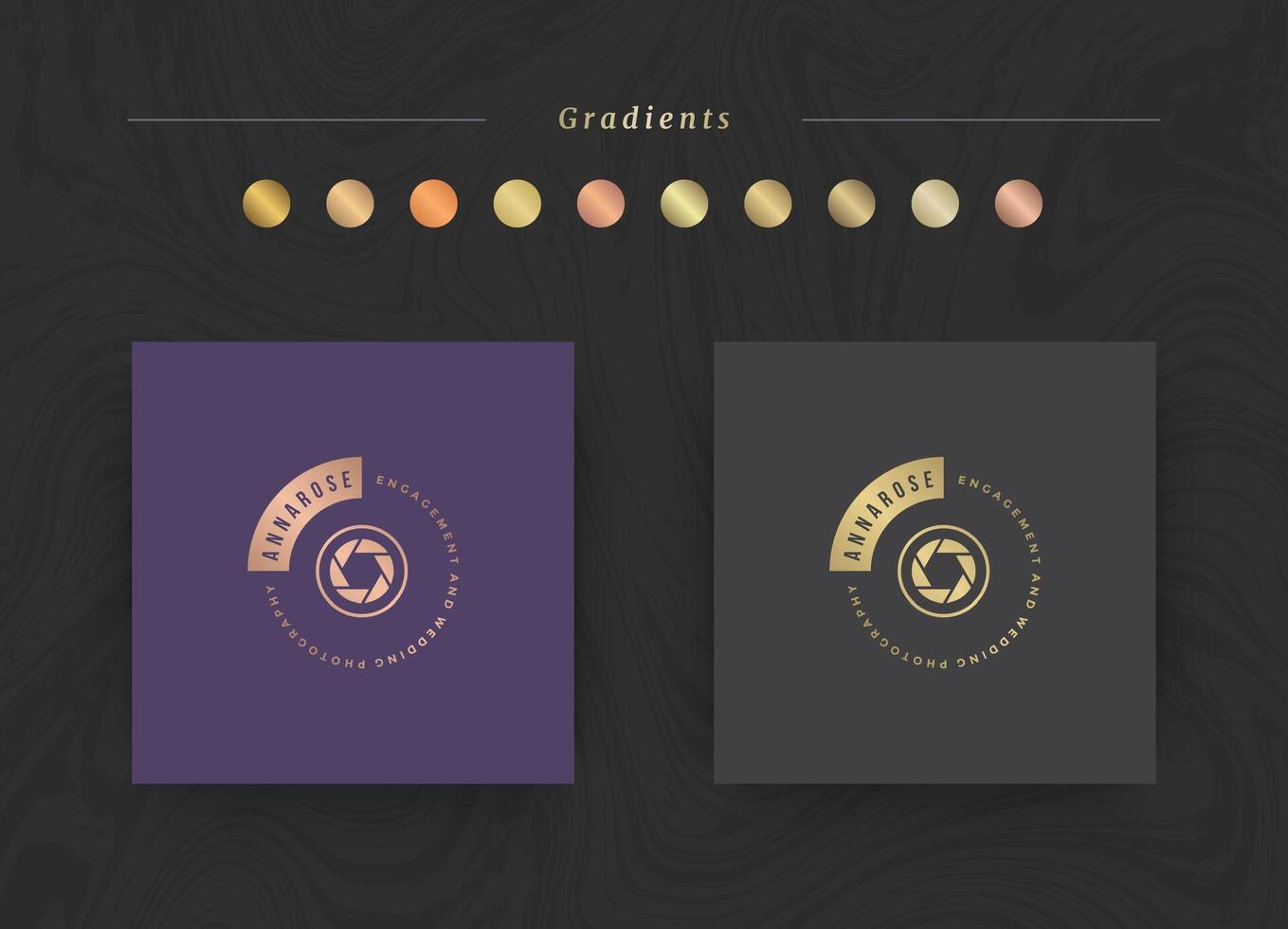 Elegant luxury brand logo design template illustration. vector