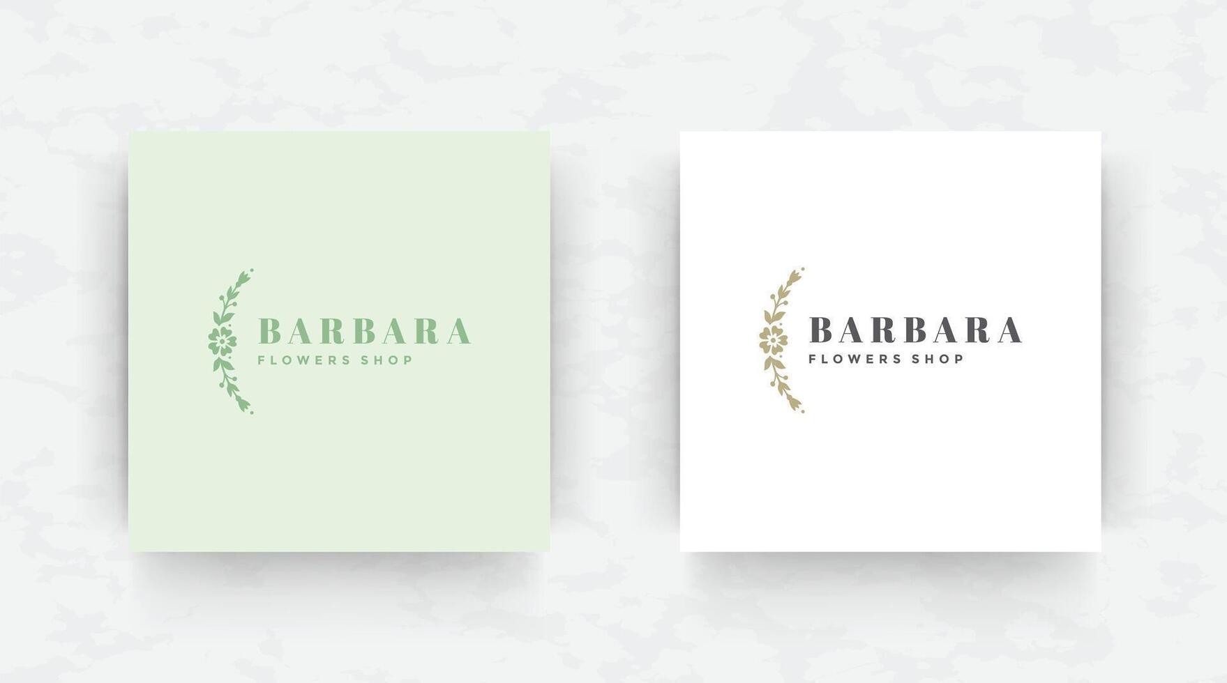 Elegant brand logo design template illustration. vector