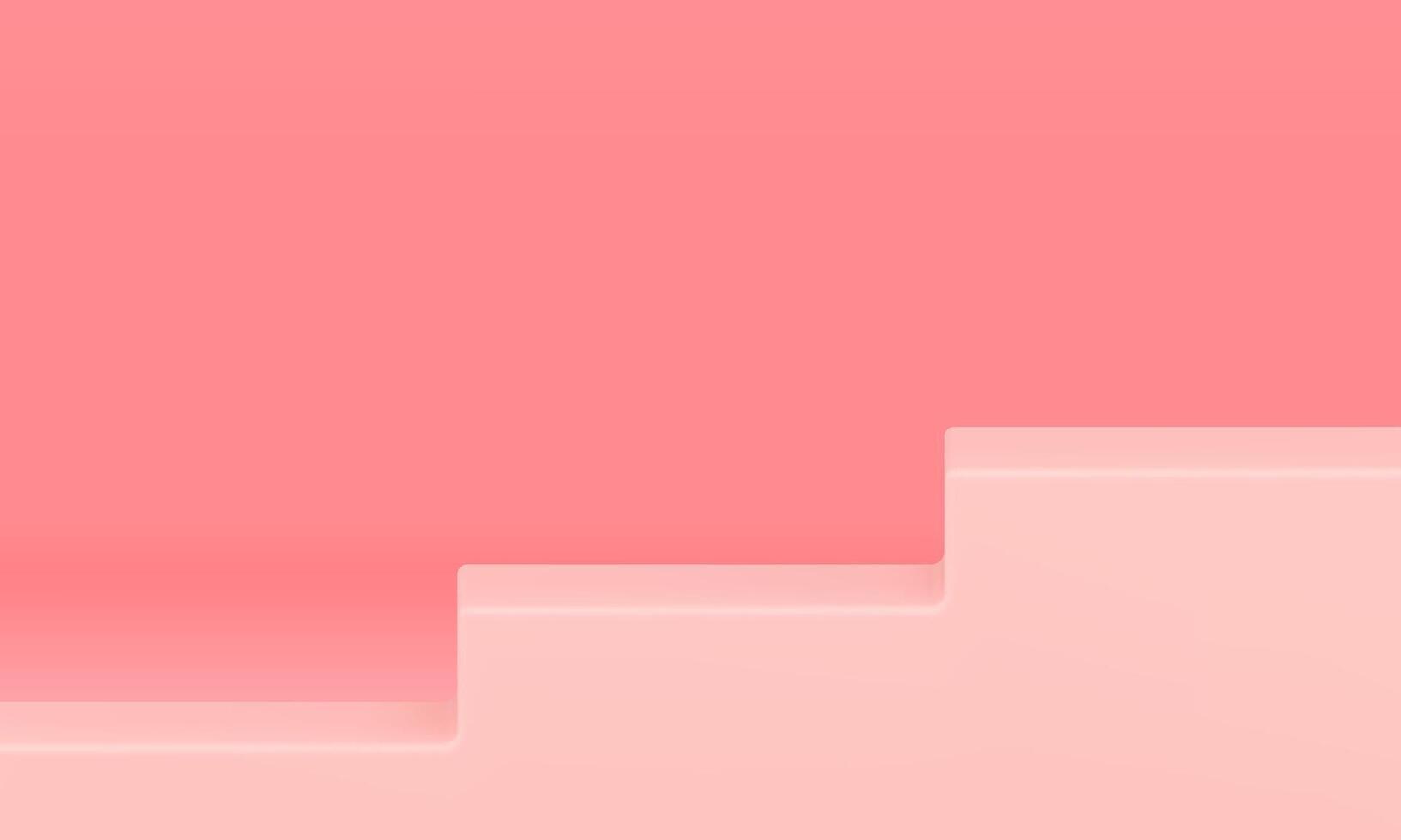 Staircase podium foundation upward downward platform competition stairs 3d design realistic vector