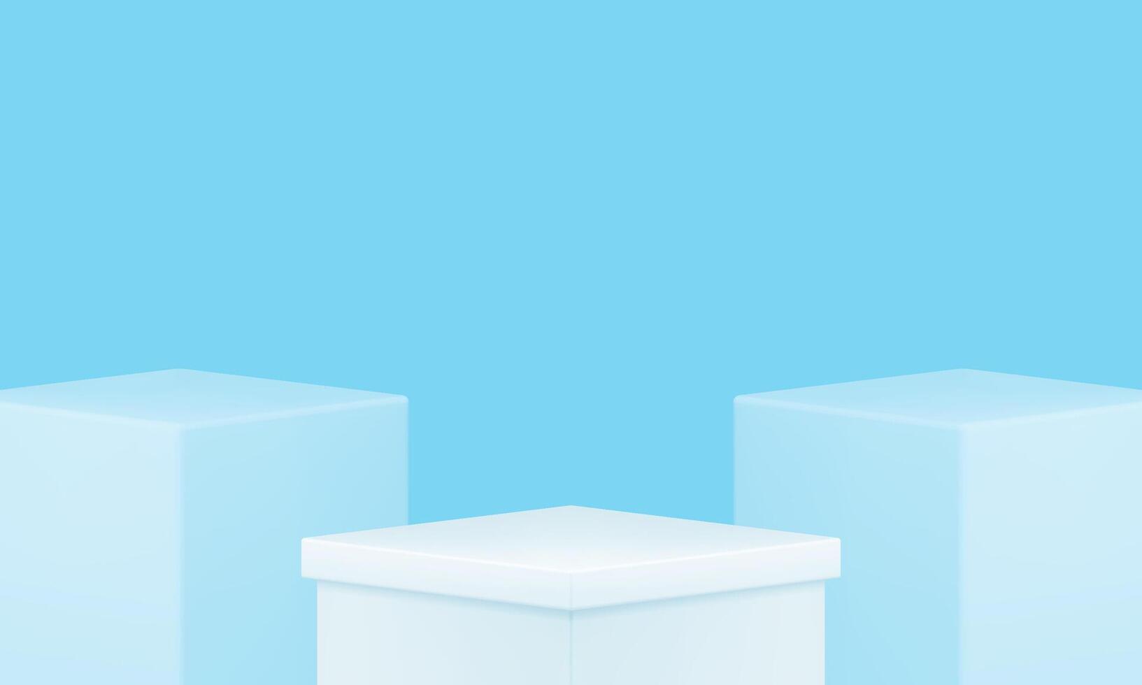 Rhombus pedestal contest best place level competition award celebration 3d design realistic vector