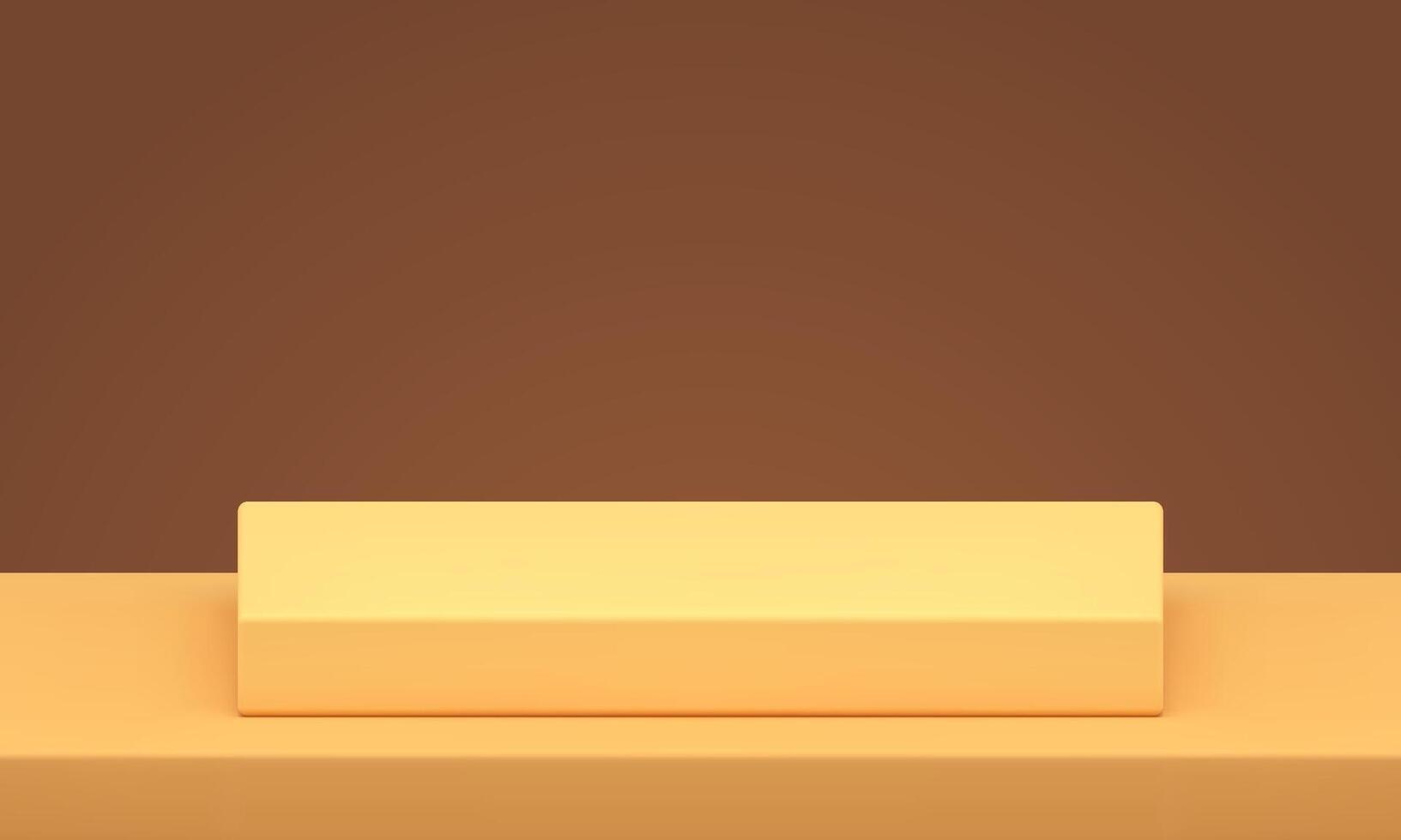 3d pedestal geometric level foundation squared block minimalist award arena realistic vector