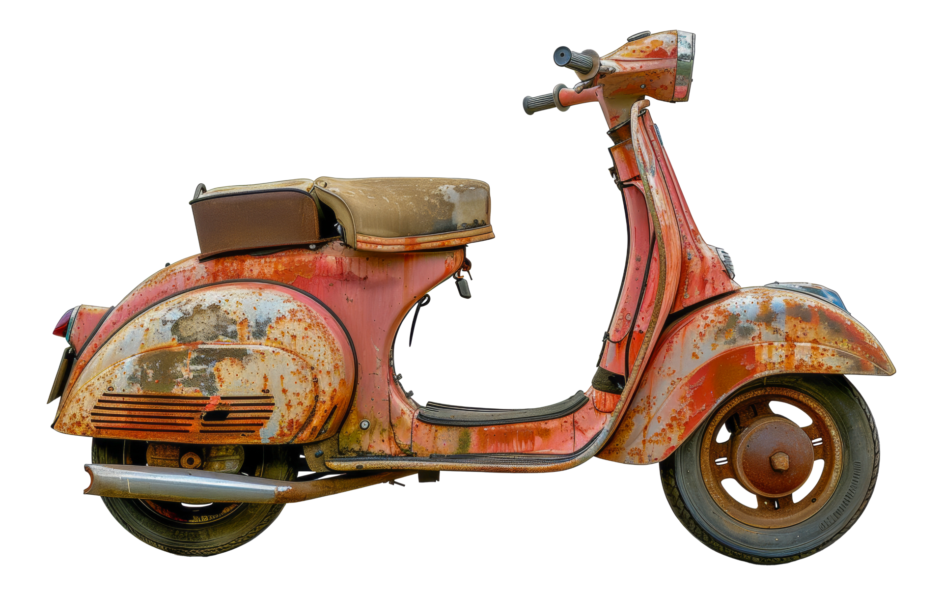 Retro rusty scooter 45909086 PNG Retro rusty scooter 45909086 PNG