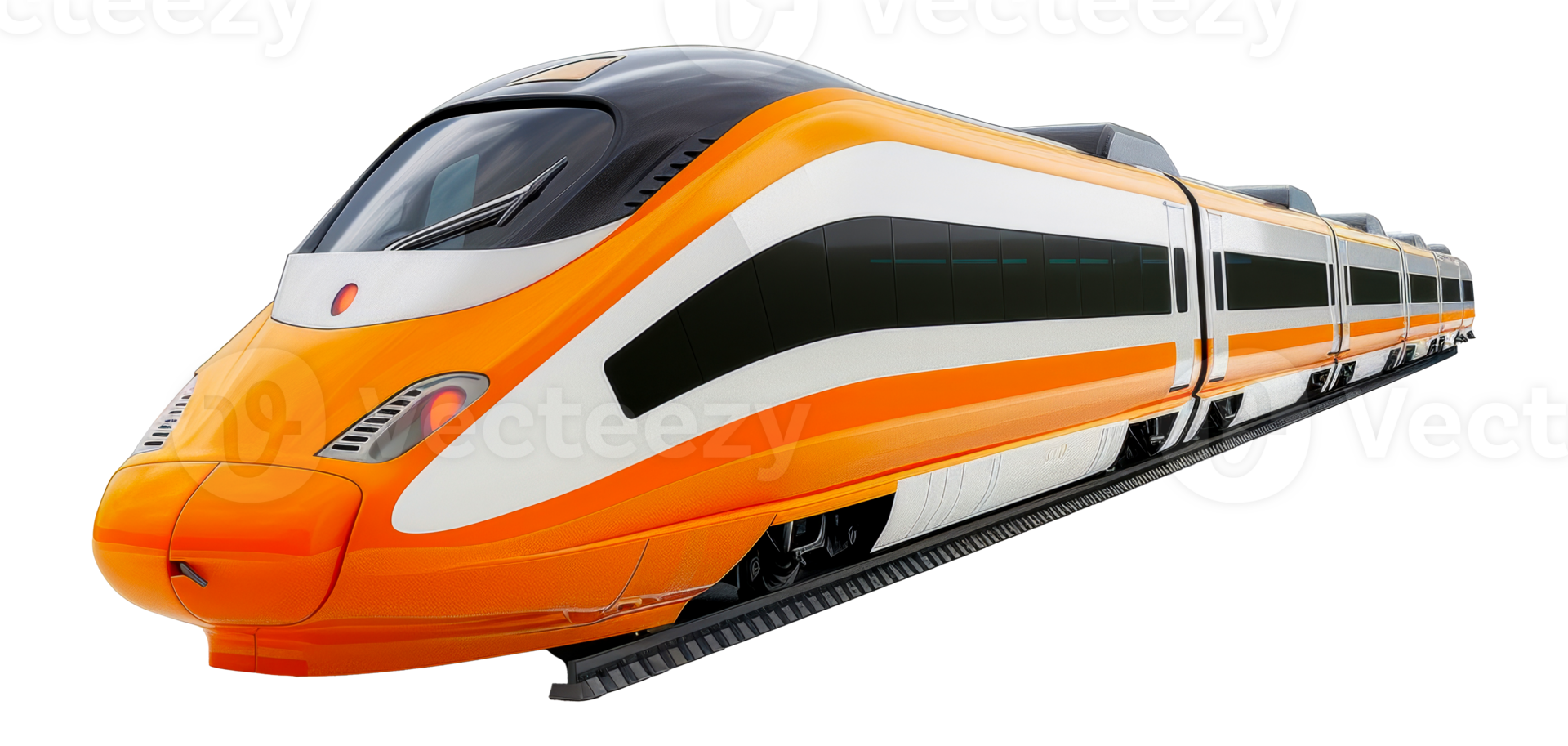 Modern high-speed train png