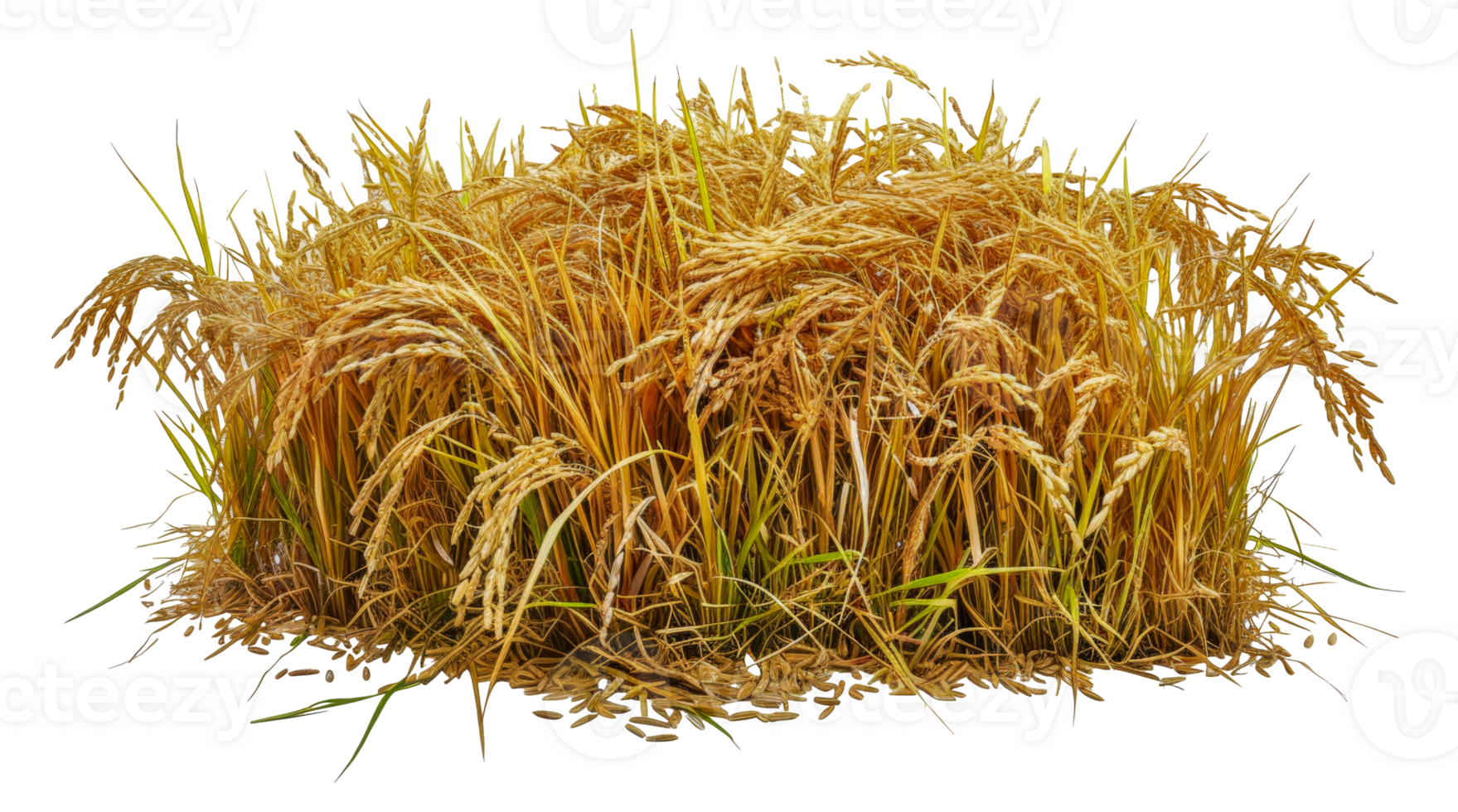 A field of yellow grass with a few brown spots - stock .. png