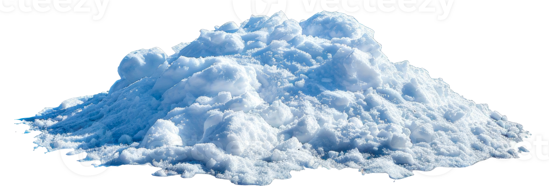 A pile of snow - stock .. png