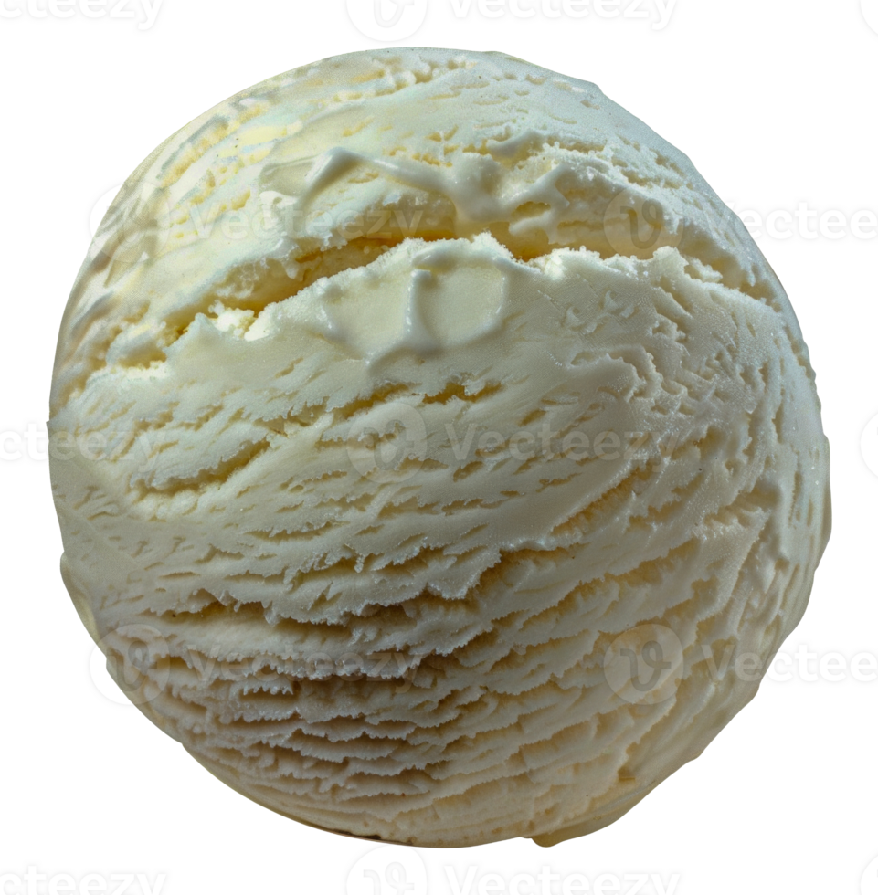 A white ice cream cone with a white frosting - stock .. png