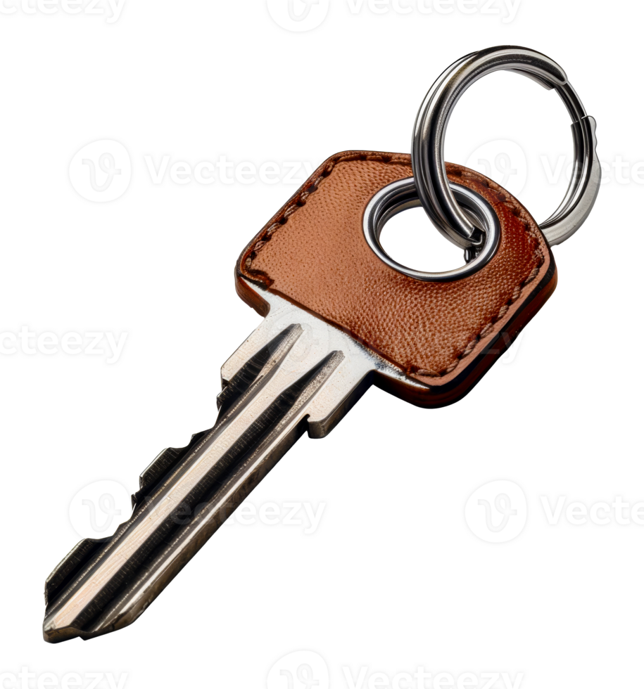 Vintage ornate gold key, cut out - stock .. png