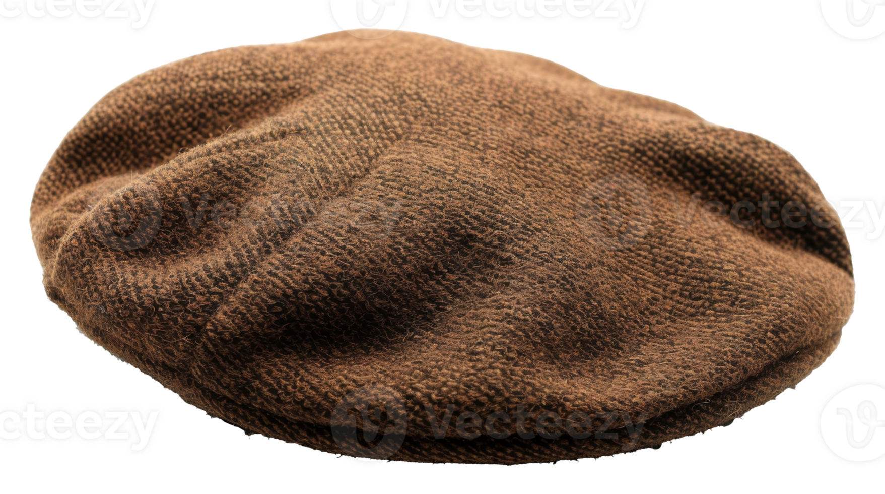 Classic tweed cap, cut out - stock .. png