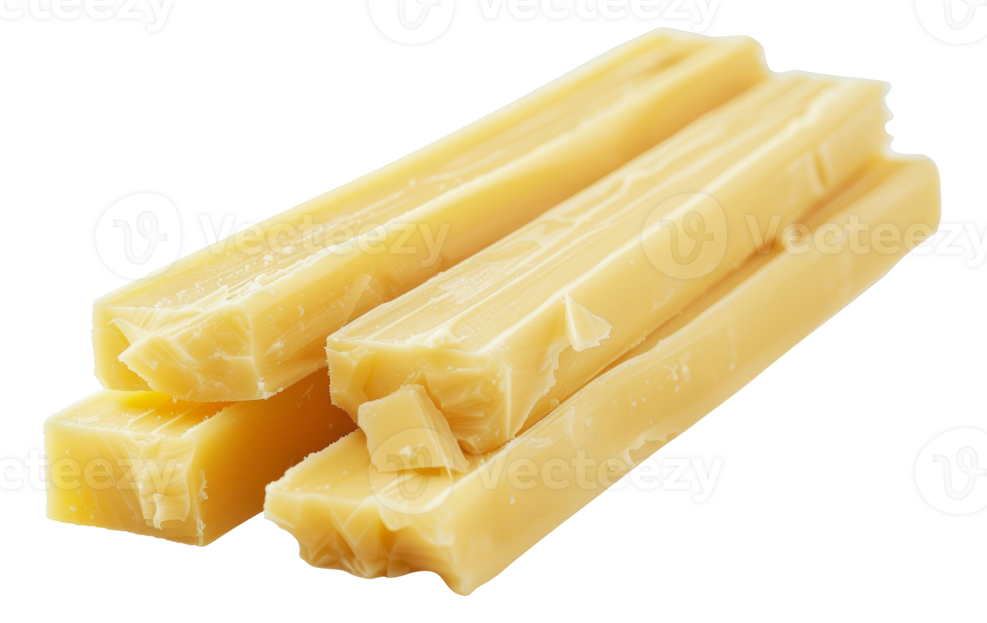 Natural yellow beeswax blocks, cut out stock . 45912429 PNG
