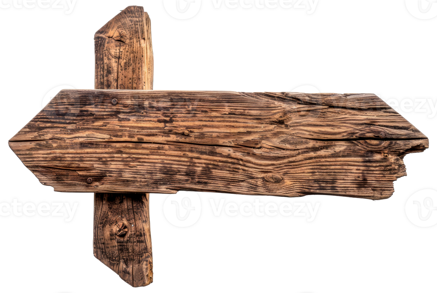 A wooden sign with a cross on it - stock . png