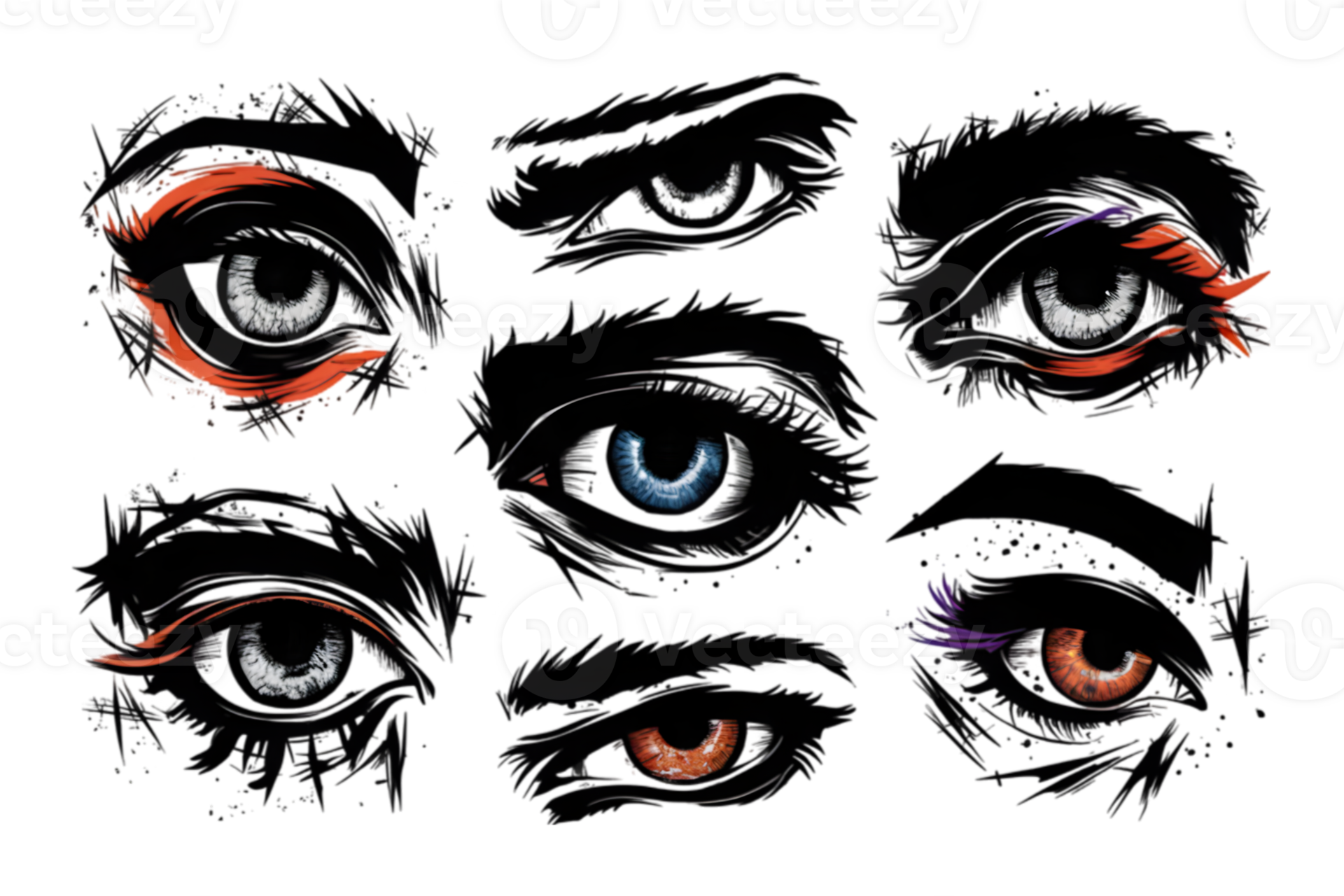 Create a Series of Edgy Collage Elements Featuring Animals