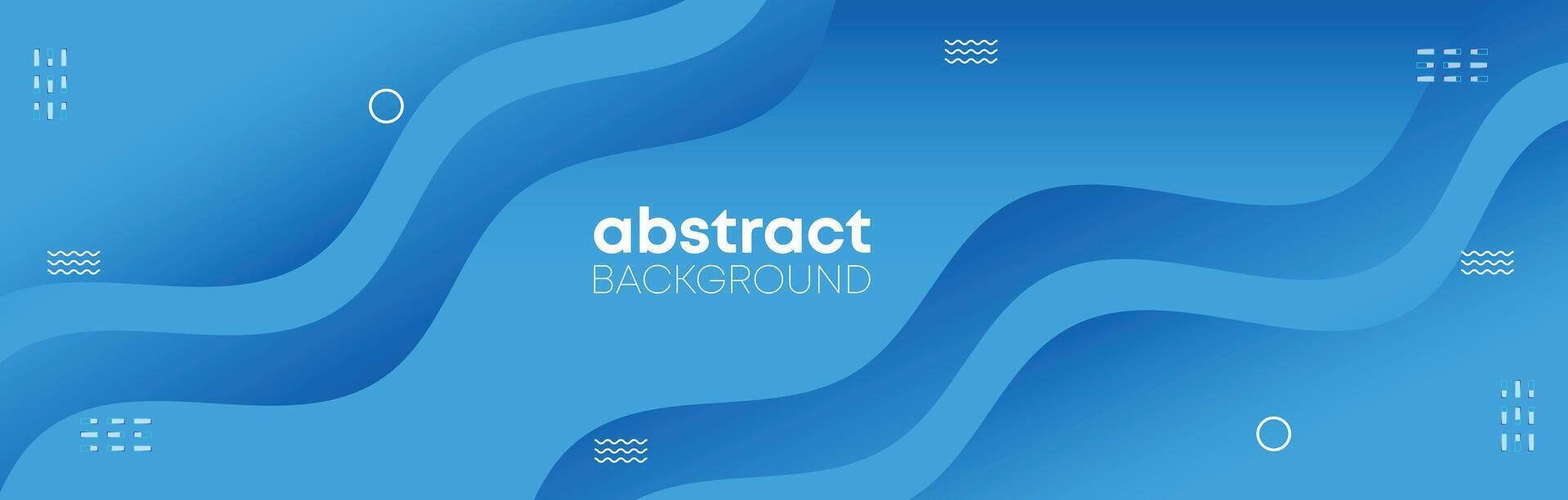 Abstract website banner background for digital marketing and branding. Social media horizontal business promotion banner with geometric shape backdrop for internet ads, web, header, and landing page vector