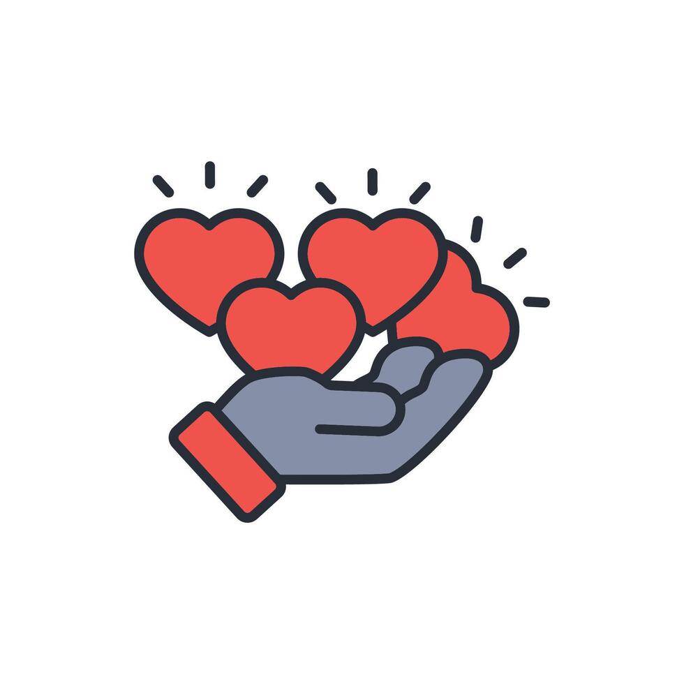 social media icon. .Editable stroke.linear style sign for use web design,logo.Symbol illustration. vector