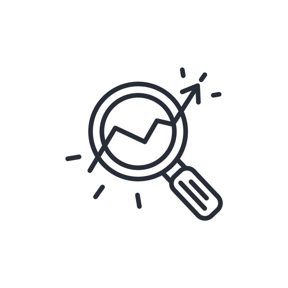 SEO icon. .Editable stroke.linear style sign for use web design,logo.Symbol illustration. vector