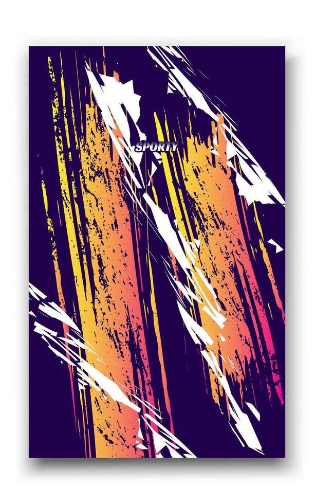 Abstract geometric backgrounds for sports and games. Abstract racing backgrounds for t-shirts, race car livery, car vinyl stickers, etc. background. vector