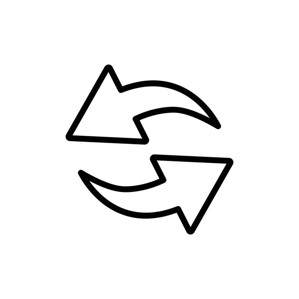 Refresh, Reload icon vector