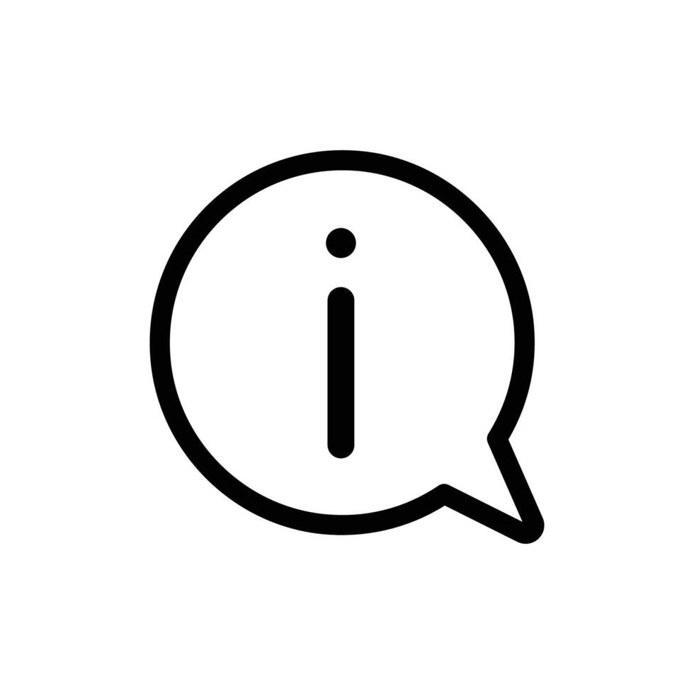 information sign icon vector