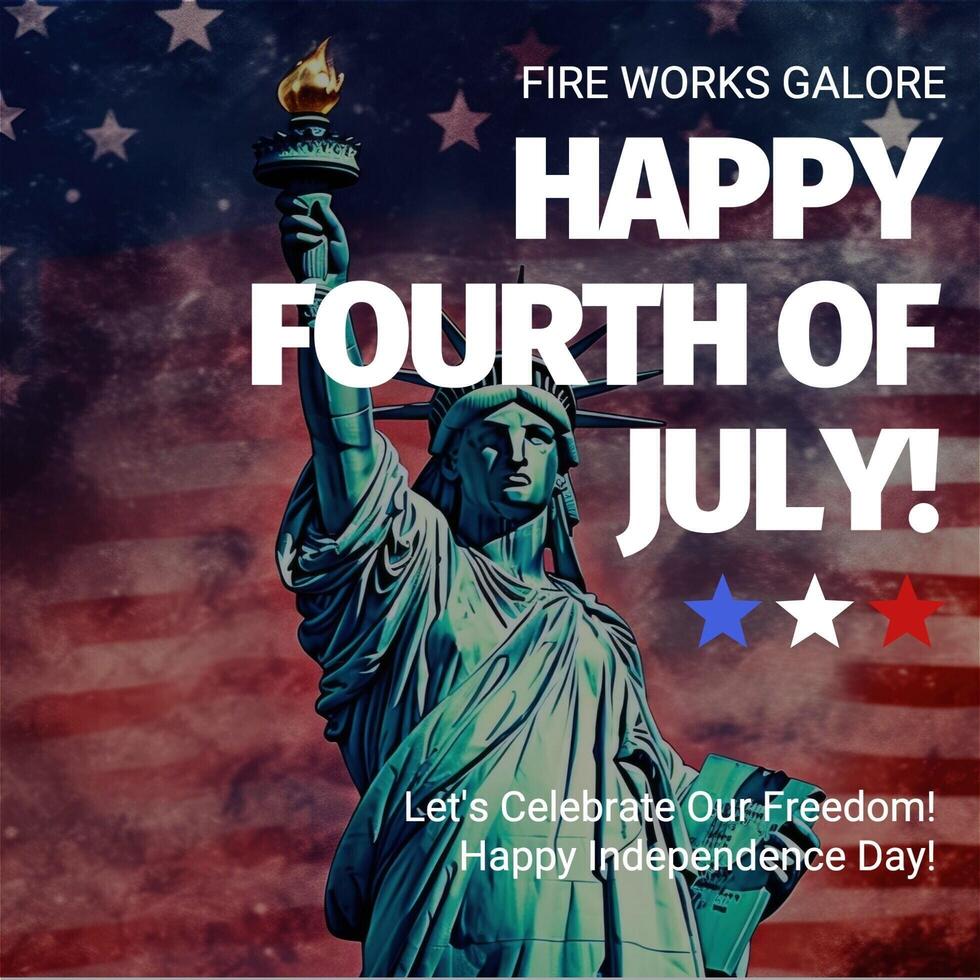 Fireworks Instragram Post template