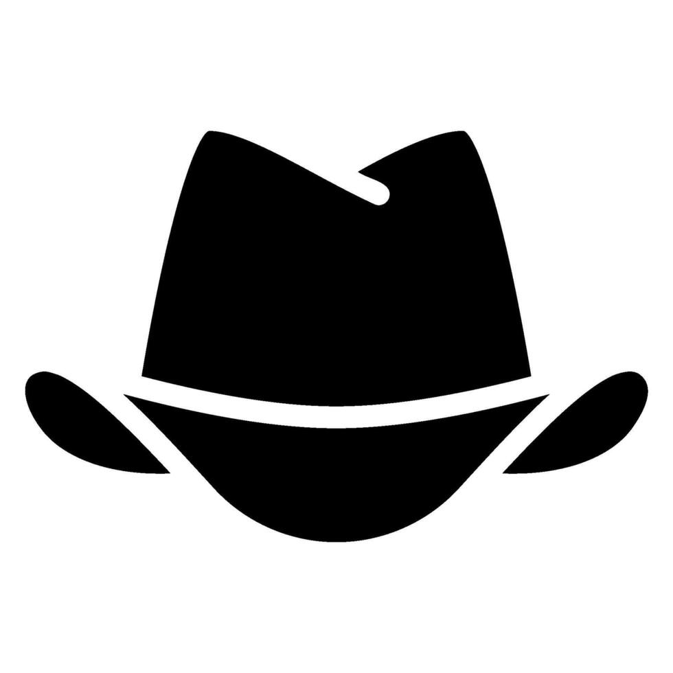western glyph icon vector