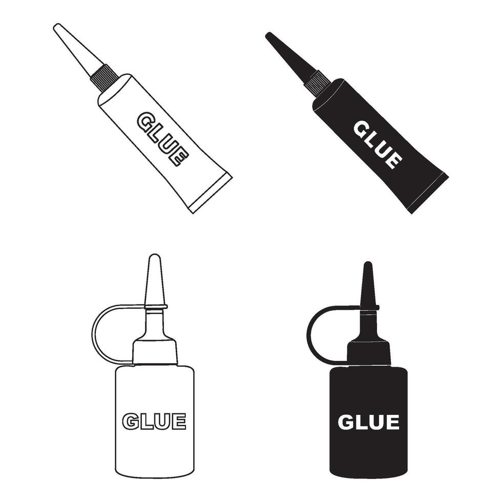 Glue icon design vector