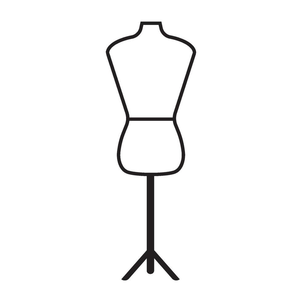 mannequin icon design vector