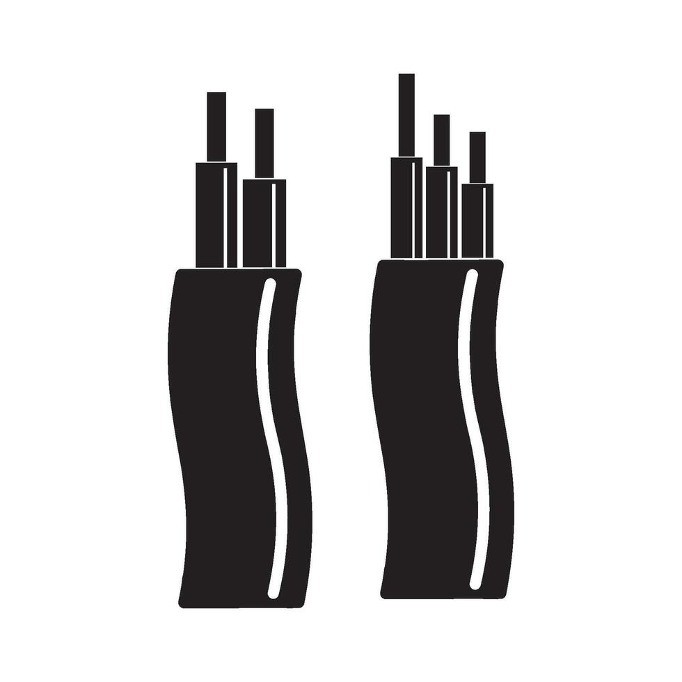 power cord icon vector