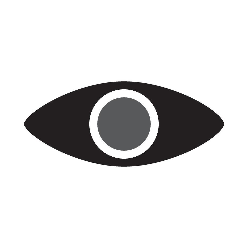 eye icon design vector