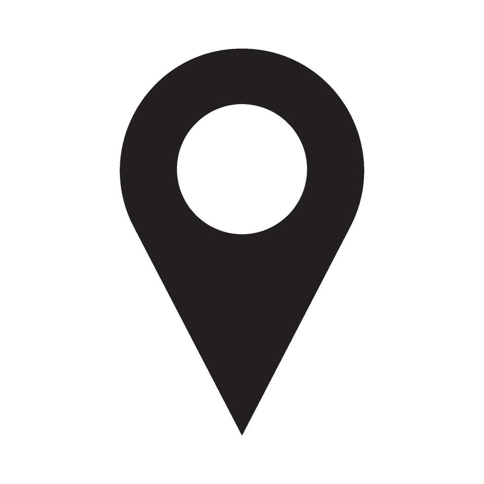 location point icon design vector