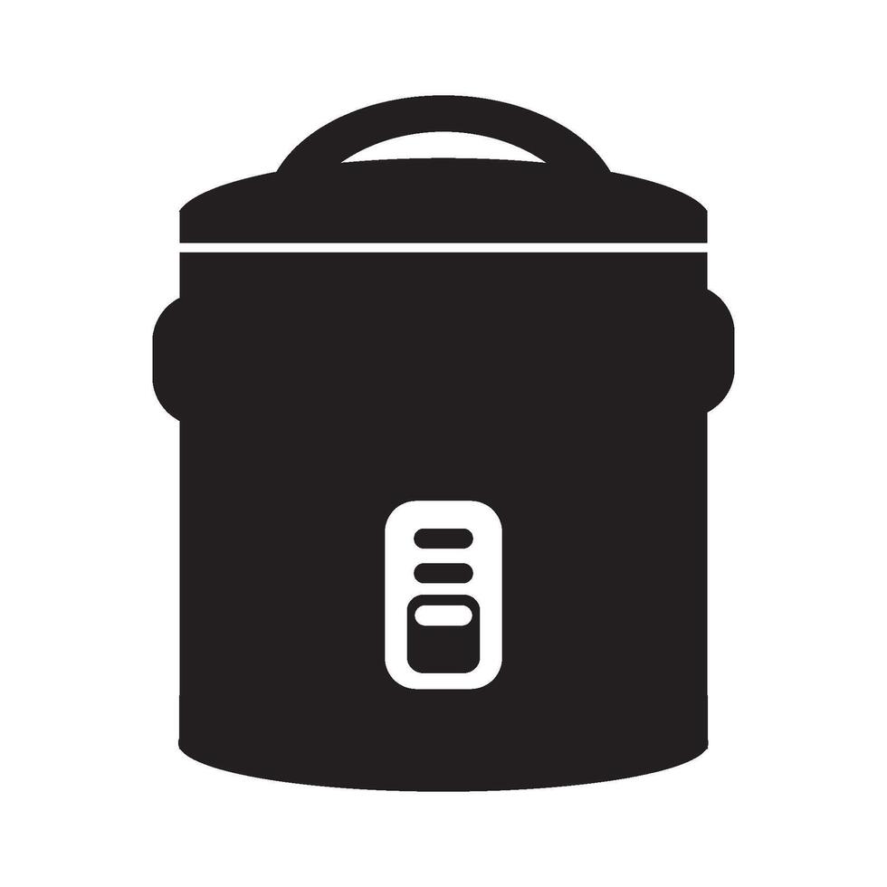 rice cooker icon vector