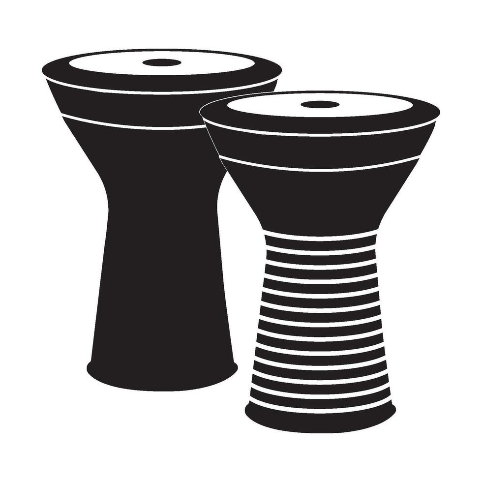 Darbuka icon design vector