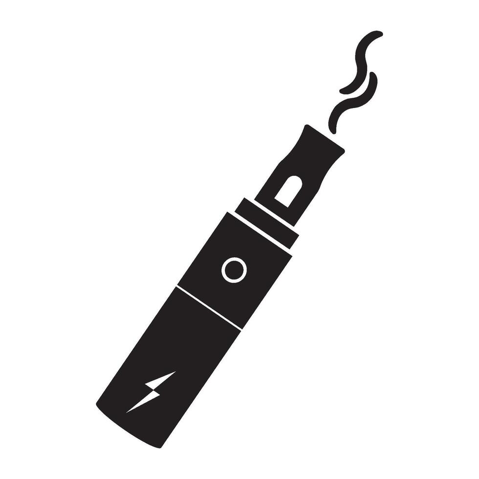 Vape smoking tool icon vector
