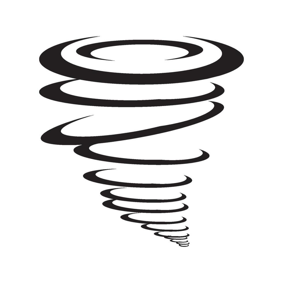tornado icon design vector